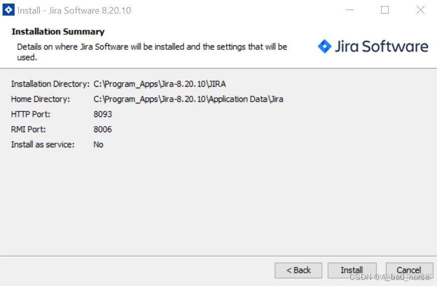 Jira - JIRA-Bootstrap ERROR_JIRA_07